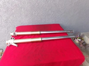 SUZUKI DRZ400S FRONT FORKS 2003-2020 OEM NICE DRZ 400S - Picture 1 of 7