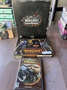 Lot Of World Of Warcraft Incomplete Games Cataclysm Battle Chest Mist Pandaria