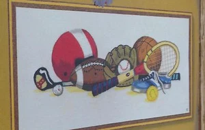 Sunset Stitchery Charlene Gerrish #2601 All American Sports Golf Baseball Tennis - Picture 1 of 3