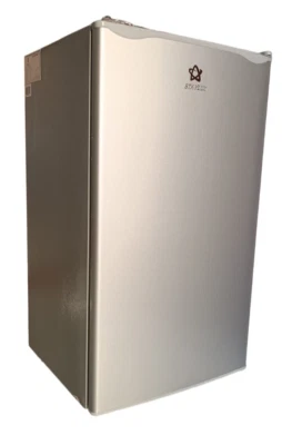 STAYLUX MINIFRIGO FRIGORIFERO PICCOLO 85 cm 92L CROMATO CASSETTO CONGELATORE BAR - Imagen 1 de 4