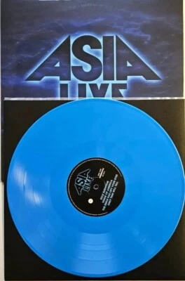 Asia LIVE Central Studios 23rd June 1990 limited blue LP Album vinyl record 2019 - Image 1 of 4
