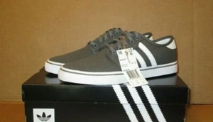 adidas Men's Skateboarding Seeley Ash/White/Black Size 8 AQ8525 - Picture 1 of 9