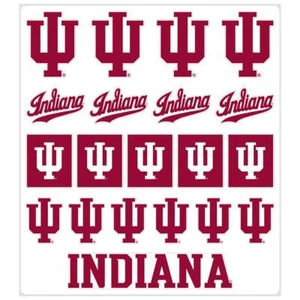 Indiana Hoosiers Mehrzweck Vinyl Aufkleber Blatt - Bild 1 von 1