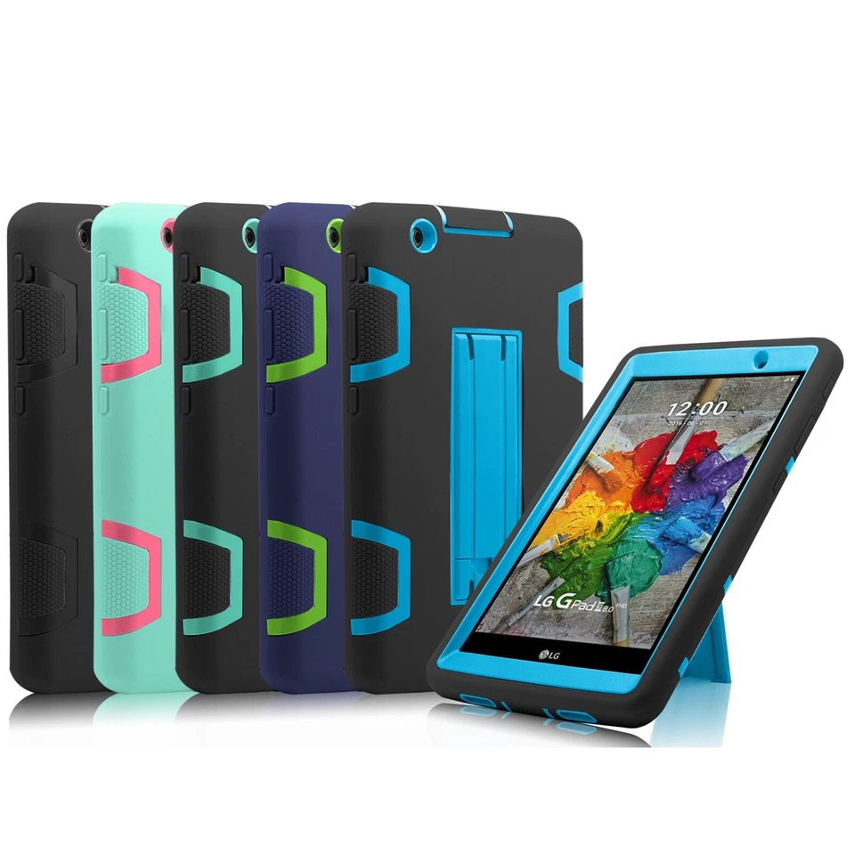 Hybrid Heavy Duty Protective Cover Case for LG G Pad III 3 8.0 / LG Gpad X 8.0 - Image 1 of 1
