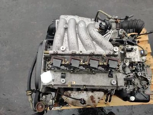 MITSUBISHI CHARIOT MK3 1998-2003 BARE ENGINE L 4G64 DOHC GDI SILVER INTAKE 76994 - Picture 1 of 9