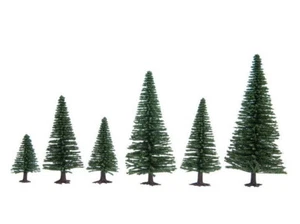 NOCH N, Z Scale Model Fir Trees (25pcs, 3.5 - 9cm) - Picture 1 of 1