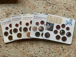 KMS BRD 2010 ADFGJ STEMPELGLANZ, INCL. GEDENKMÜNZE, 5 x 5,88 € - Bild 1 von 2
