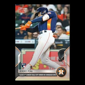 2022 Topps Now #91 Jeremy Pena Astros RC (PR-1,289) - Picture 1 of 2