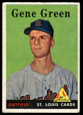 1958 Topps #366 Gene Green - Image 1 of 2