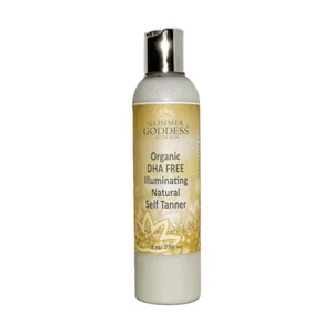 Organic Self Tanner DHA Free Tanning Lotion 8 oz Cream Form Natural Glow - Picture 1 of 3