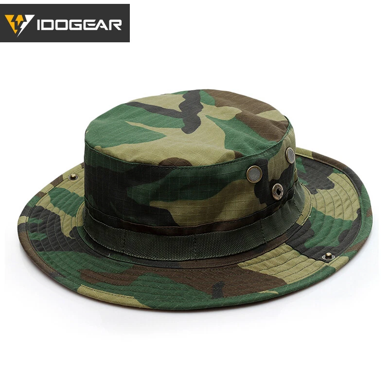 IDOGEAR Tactical Boonie Hat Outdoor Hunting Fishing Hats Headwear Paintball Gear - Image 1 of 4