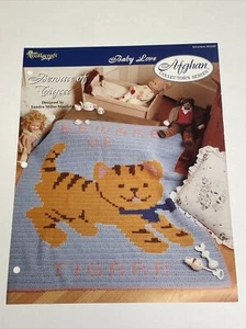 Beware of Tigrrr Afghan Baby Love Crochet Pattern Needlecraft Shop - Picture 1 of 4