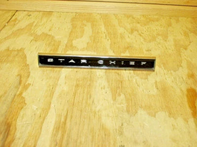 Pontiac Star Chief 1965 placa de identificación de tablero GM # 9779990 ¡Bonito! Foto 1 de 3