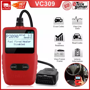 Escáner OBD2 para automóvil VC309 lector de códigos comprobación motor código de falla automotriz diagnóstico - Imagen 1 de 9