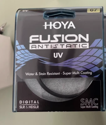 Hoya Fusion Antistatic Uv (o) Slim Filter- 18-layer (shmc) Multi-coating 49~82mm - Image 1 of 4