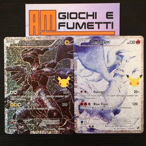 LOTTO 2 CARTE ZEKROM E RESHIRAM POKEMON speciali ! UNICO LOTTO, OFFERTA UNICA! - Foto 1 di 1