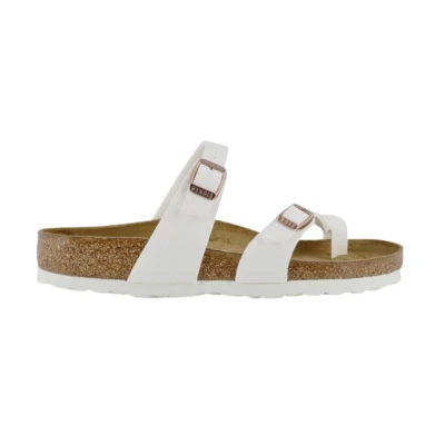Sandalia Birkenstock Mayari para mujer - Blanca elegante | Sandalia elegante punta plana con lazo Foto 1 de 4