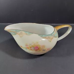 Jyoto Windsor Creamer 2 5/8" Floral Print Porcelain - Picture 1 of 7