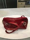 RED LEATHER PURSE CUOIERIA FIORENTINA MINT IN DUST BAG ITALIAN ITALY 