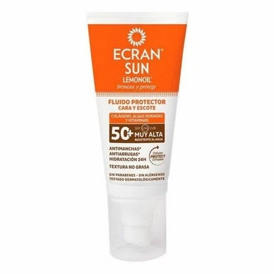 Écran solaire visage Sun Lemonoil Ecran SPF 50 - Photo 1/2