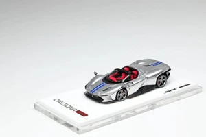 Suhe 1:64 Ferrari SP3 Plata Rojo Interior Resina Coche Modelo Colección Modelo - Imagen 1 de 4