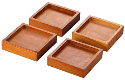  Деревянные подставки для мебели из массива сосны: 1 дюйм коричневое дерево - Изображение 1 из 4