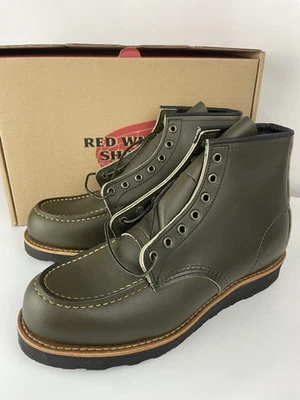 Bota RED WING 8828 Classic Moc Toe Alpine Portage Heritage talla 9 D segundos Foto 1 de 4