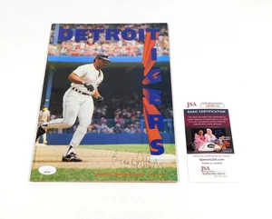 Brooks Robinson Signed Tigers vs Orioles Baseball Program 6-13-92 JSA Auto - Picture 1 of 4