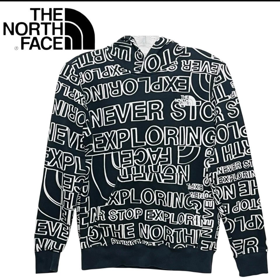 Sudadera con Capucha Pullover Estampado Gráfico The North Face Niños Niños Talla L 12 Foto 1 de 4