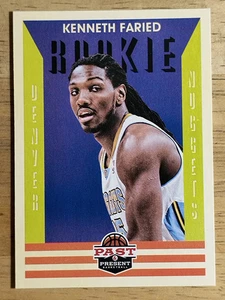 2012-13 Panini Past and Present #184 Kenneth Faried RC - Picture 1 of 2