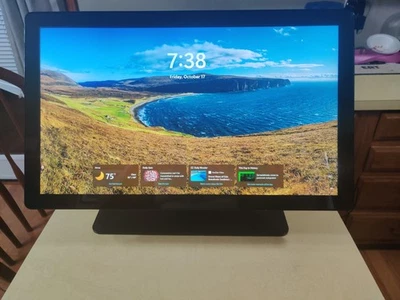 EloPOS 22" Elo POS AiO TOUCH i5-8500T 8GB 128GB Win 11 Stand/AC Kitchen ESY22i5 - Image 1 of 4