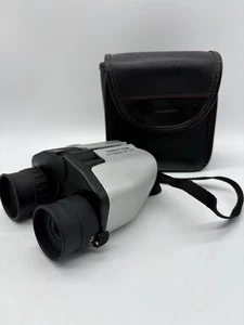 Hanimex Binoculars Compact Zoom Lens with Leather Case - Picture 1 of 11