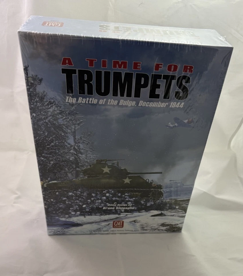 A Time for Trumpets: The Battle of the Bulge, diciembre 1944 GMT Games New Shrink Foto 1 de 4