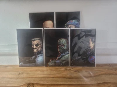 GI Joe Hearts and Minds #1 2 3 4 5 Série Completa Conjunto de Corrida RI Virgin Variant - Imagem 1 de 4