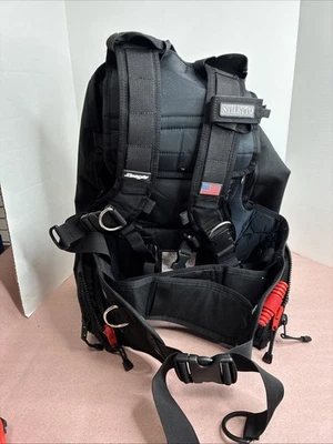 Chaleco Zeagle Stiletto Buceo Núcleo Flotabilidad Espalda Inflado BCD Extra Grande, XL Foto 1 de 4