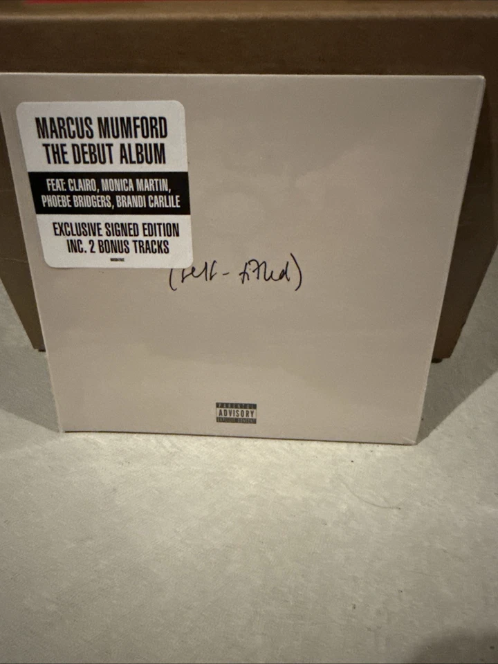 Marcus Mumford Self-Titled CD (2022) Signed Autographed In Hand — 第 1/3 张图片