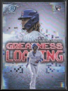 Bowman #GL-3 2025 Kevin Alcanara Greatness Loading Chicago Cubs novato radiocontrol - Imagen 1 de 2