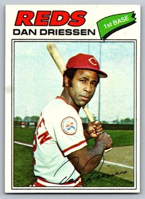 1977 Topps #23 Dan Driessen Cincinnati Reds - Image 1 of 3