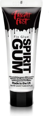 PAINTGLOW Fright Fest Mastix Spirit Gum Glue Adhesive 12ml Cosmetic Grade Fix prosthetic,