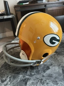 Vintage Rawlings GREEN BAY PACKERS (Youth) Large NFL HNFL Football Helmet - Picture 1 of 5