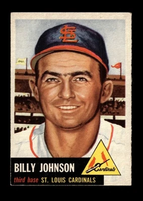 1953 Topps Set-Break # 21 Billy Johnson EX-EXMINT *GMCARDS* - Image 1 of 2