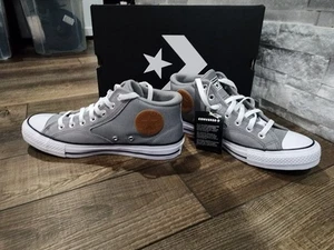 Converse Chuck Taylor Allstar Herren Größe 9 Malden Street Mid A09499C grau weiß - Bild 1 von 8