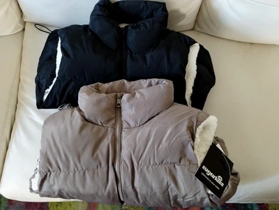 Chalecos acolchados Forever 21 para mujer con cuello de embudo y cremallera - ¡¡¡TALLA GRANDE (2 de ellos)!!!! Foto 1 de 4