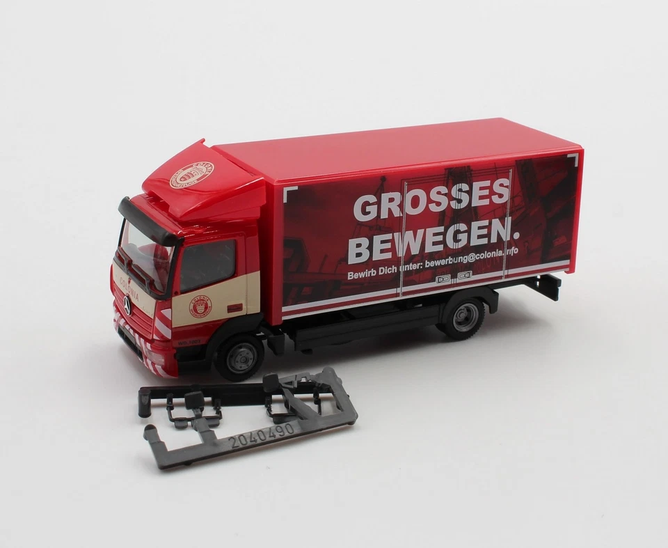 Herpa MB Atego 13 box truck "Colonia" from no. 319744 1:87 /HN4054-1 - Image 1 of 1