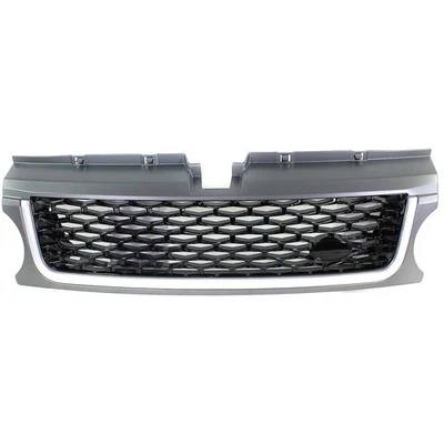 Rejilla para Land Rover Range Rover Sport 2011-2012 carcasa gris con inserto negro Foto 1 de 4