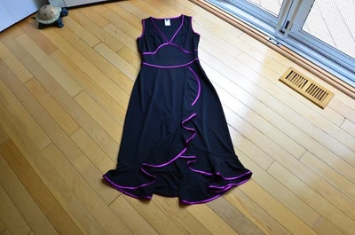 ABS by Allen Schwartz Ruffle Maxi Dress Size M - Image 1 of 4