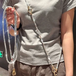 Universal Anti-lost Neck Rope Diamond Crystal Hanging Cord  Phone Accessories - Photo 1 sur 17