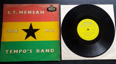 Decca Records WAL 1003 E T Mensah and his Tempo's Band A Star Of Africa 10" g-VG - Image 1 of 2