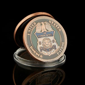 USA CBP Border Patrol Agent US Department of Homeland  Security Challenge Coin - Picture 1 of 5