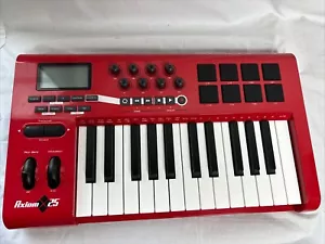 M-Audio Axiom 25 Semi-Weighted USB MIDI Controller - Special Red Edition - Picture 1 of 12